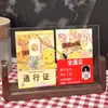 Tarjeta de Acceso al Pase Huang Zi La Entrada Está Prohibida a Menos Que Estés Feliz - Materiales del Boleto de Acceso Total al Concierto de Huang Zi
