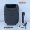 Novo Alto-falante Bluetooth 6,5 polegadas Portátil de Mão com Fio Iluminação RGB Alto-falante Bluetooth para Dança de Praça Karaoke