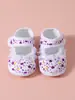 Novos Sapatos Baixos Primavera e Outono 3-5-9 Meses Sapatos para Bebê Recém-Nascido Sola Macia Antiderrapante 0-1 Ano Sapatos para Bebês e Crianças Pequenas Sapatos para Meninas e Crianças