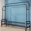 Nuevo Modelo Rejilla Lateral de Extra Grosor y Gran Capacidad, Perchero de Pie para Uso Doméstico, Perchero para Ropa de Dormitorio