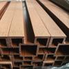Postes de Madera Plástica para Vallas de Patio, Accesorios para Vallas de Madera Plástica, Paneles Coextruidos, Postes para Vallas, Tapas para Postes