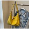 Bolso cruzado de hombro sencillo, estilo retro, de gran capacidad, para uso diario, de diseño exclusivo, para otoño de 2024