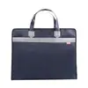 En stock venta al por mayor bolsa de archivo horizontal bolsa de mano vertical para conferencias maletín de negocios bolsa de información de gran capacidad LOGOTIPO impreso