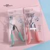 Qihan aço inoxidável curling cílios curler caixa ferramenta de beleza universal A900
