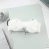 Estilo Coreano Nova Faixa de Cabelo de Pelúcia Laço Lavar Rosto Lavar Cabelo Faixa de Cabelo ins Tendência Celebridade da Internet Fofa Pérola Faixa de Cabelo Lote