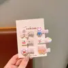 Pinzas para el Cabello de Niña de Zootopia, Pinzas para Flequillo Que No Dañan el Cabello, Accesorios para el Cabello de Policía Conejo de Dibujos Animados para Niñas