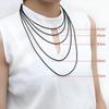 Corda de Colar Preta Corda de Cera Corda para Pendurar Corda de Couro Encerado Jade Ouro Jade Corda para Pingente DIY Masculina e Feminina