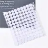 Velcro Adhesivo Redondo de 1-3 cm para Libro Silencioso Hecho a Mano DIY Velcro Autoadhesivo Hebilla de Punto Pequeño de Nailon Sin Costuras