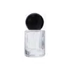 Frasco de Perfume com Tampa de Bola de 30ml, Frasco Refil de Perfume com Tampa de Rosca, Frasco de Vidro Colorido de Alta Qualidade, Frasco Borrifador de Perfume, Transfronteiriço
