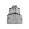 Ropa para Hombre Beijie Estilo Americano Marca de Moda 2025 Invierno Nuevo Bloque de Color Cuello Alto Chaleco de Algodón Chaqueta de Algodón sin Mangas para Hombre