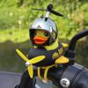 Lindo Pato Amarillo Submarino Adornos de Pato para Coche Motocicleta Autopropulsada Motocicleta Eléctrica Adornos de Coche a Batería Accesorios