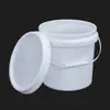 Barril estilo chino Liangpin de 10L, barril dispensador de fertilizante en polvo químico, etiquetado en molde, personalizable con logo impreso, barril de plástico