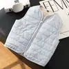 Chaleco Ligero Cálido Forrado de Polar para Niños 26 Novedades Otoño/Invierno Ropa Exterior Unisex para Niños Medianos/Mayores Capa Interior Cálida Engrosada Moderno