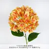 72 piezas de ramos de flores artificiales de seda de hortensia 3D, flores artificiales de plástico, decoraciones de alta gama para sala de estar, arreglos florales de boda