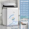 Nova Capa de Máquina de Lavar com Pulsador Desenho Animado Cisne Pequeno Midea Capa Universal Contra Poeira Capa Impermeável para Banheiro Tecido de Proteção Solar para Varanda