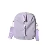 Bolsa pequena fofa para mulheres, modelo novo para meninas e estudantes, bolsa transversal portátil de grande capacidade, bolsa transparente estilo boneca 'soft girl' da moda