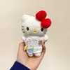 Pingente da Hellokitty Pode Ser Usado para Vestir a Boneca de Pelúcia com Roupas, Conjunto de Saia e Capa de Chuva de Bolinhas