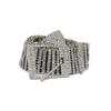 Nuevo y elegante cinturón para mujer, cadena de cintura con diamantes de imitación de moda, conjunto de diamantes brillantes de lujo de diez filas con punto de cristal.