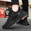 Zapatos Negros Puros para Hombre Verano Malla Transpirable Deportivos Chef Cocina Trabajo Protección Laboral Zapatos de Moda
