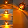 Luz lateral de camión LED de 3 leds luz ojo de águila luz marcadora de espacio de 3/4 de pulgada luz de señalización luz lateral de autobús barco