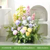 HY-DW5 Macetas florales artificiales, plantas verdes reales para decoración interior y exterior, restaurante, populares en redes sociales