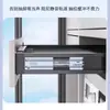 Varal Retrátil para Máquina de Lavar, Varal Invisível Acima da Varanda, Cabideiro Telescópico para Calças, Prateleira Retrátil de Armazenamento