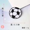 Según el bordado, pegatinas de tela bordadas, bordado por computadora, capítulo, exquisito fútbol, baloncesto, todo tipo de pelota, deportes, ropa, decoración, parche