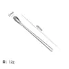 Cuchara Creativa para Remover de Acero Inoxidable 304, Cuchara de Postre y Helado de Aspecto Elegante, Cuchara de Café de Mango Largo, Cuchara para Miel, Palillo para Remover