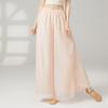 Pantalones de Danza Clásica para Mujer, Pantalones Sueltos de Gasa, Ropa de Práctica Estilo Chino, Abertura, Pantalones de Pierna Ancha Elegantes y de Ensueño