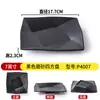Louça de melamina preta estilo japonês banho de ouro prato de sushi prato quadrado prato de macarrão frito bandeja de refeição para fast food fornecimento exclusivo transfronteiriço estilo japonês