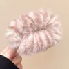 Presilha de Cabelo Fofa Estampa de Leopardo Vintage com Abalone para Mulheres, Tamanho Grande, Presilha Não Danifica o Cabelo para Outono e Inverno, Adequada para Penteados Semi-Presos, Presilha de Bico de Pato