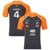 2026 Nuevo Traje de Montar para Motocicleta de Carreras F1 Transpirable de Secado Rápido Cuello Redondo Manga Corta Camisa de Trabajo Off-Road
