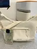 Bolso Casual Simple tipo Bollo 2025 Nueva Moda Bolso de Hombro Textil Gran Capacidad Viaje Commuter Bolso Cruzado Versátil
