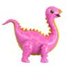 Desenho animado tridimensional 4D dinossauro em pé balão de filme de alumínio tema dinossauro festa de aniversário decoração balão atacado