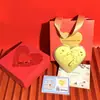Popular Oro Puro 999 Exquisito de Gama Alta de Shuibei Regalo del Día de San Valentín Chino Declaración de Amor Regalo de Amor para Amigos Hombres y Mujeres Venta al por Mayor