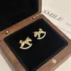 Pendientes Únicos de Poni para Mujer 2026 Nuevo Estilo Caliente Pendientes de Plata de Ley de Lujo Ligero Pendientes Elegantes de Nicho Versátiles