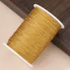 Fio de jade para atacado com 72 unidades, disponível em todas as cores, carretéis grandes, para tecelagem manual, pulseiras DIY e materiais e acessórios para artesanato