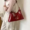 Bolsa Retro Estilo Coreano Bolsa Feminina 2026 Primavera Novo Estilo Fashionável Popular Bolsa de Ombro Único Versátil Temperamento Transversal Bolsa de Axila