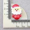 Acessórios de resina de Natal boneco de neve velho árvore de Natal caseiro cola creme acessórios de concha de telefone DIY material de adesivo de geladeira