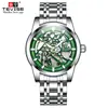 Reloj Mecánico Automático Nuevo Europeo y Americano Tewes Tendencia y Moda Reloj de Marca de Negocios Modelo de Lujo Ligero
