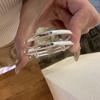 Plata de Ley Barra Redonda Empujar-Tirar Superficie Lisa Artesanía Fina Pulsera para Niños Plata Pura 9999 con el Carácter para Bendición Pulsera de Bebé Pulsera para Muñeca de Niño Regalo Luna Llena