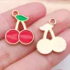 Dibujos Animados 30 Piezas de Fruta de Goteo Piña Fresa Cereza Manzana Sandía Colgante DIY Pulsera Collar Accesorios