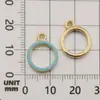 Accesorios para Joyería DIY, Colgantes Pequeños de Aleación Esmaltada, Colgantes de Flor Esmaltada, Colgantes para Marcapáginas, Colgantes para Collares y Pulseras