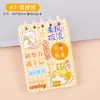 Cuaderno Inspirador A7 con Tapa abatible y Espiral para Estudiantes con Bolsillo tipo solapa para Hojas sueltas Cuaderno Pequeño de Pantalones con Alta Apariencia y Bloc de Notas en Blanco Portátil