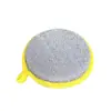 Bloco de esponja para lavar louça, doméstico, dupla face, espessado, tipo esponja, palha de aço, redondo, espessado, melhorado, pano de prato, estilo doméstico, para lavar panelas e louças
