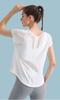 Chaleco Deportivo de Yoga de Verano de Secado Rápido con Orificios de Malla, Ropa de Fitness Fresca y Transpirable, Camiseta Cubre Sudor, Transpirable y de Secado Rápido