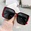 Gafas de Sol Nuevas, Elegantes y Sencillas, Cómodas y que no Aprietan, Adecuadas para Caras Grandes, Efecto Adelgazante, Versátiles para el Uso Diario, Populares para Fotografía Callejera, Gafas de Sol con Protección Solar