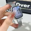 Correa universal para Apple Watch - Banda de acero metálico para correa de muñeca Apple Watch