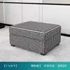 Banqueta de armazenamento para casa, design moderno e luxuoso, pode ser usada como banco para trocar de sapatos ou como apoio para os pés na sala de estar, feita com tecido tecnológico