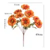 Flores Artificiales, Girasoles, Flores Gerberas, Decoración del Hogar, Flores Falsas, Exhibición en Salón Budista, Estilismo de Paisaje de Jardinería, Arreglo Floral